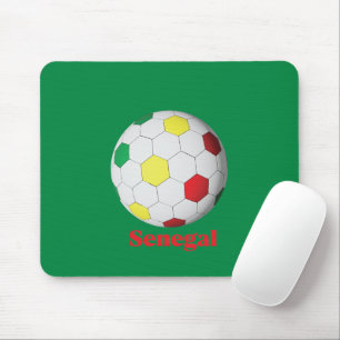 Senegal Soccer Mouse Mat