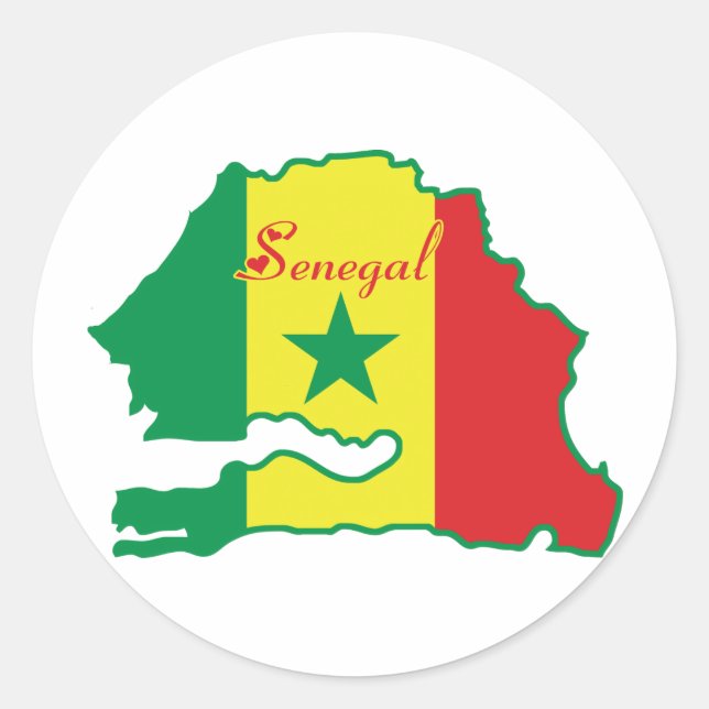 Senegal Sticker (Front)
