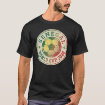 Senegal World Cup 2026 Vintage Retro Soccer Badg