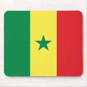 Senegalese Flag (Senegal) Mouse Mat