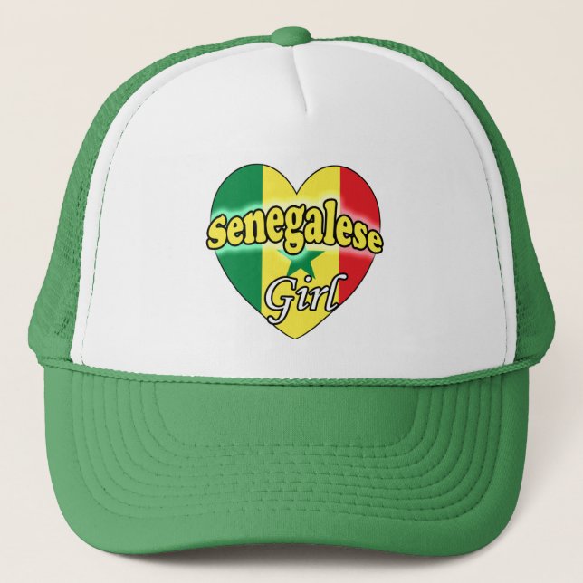 Senegalese Girl Trucker Hat (Front)