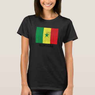 Senegalese Senegal Flag Pride Senegalese Flag T-Shirt