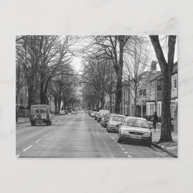 Senghennydd Road, Cardiff, Wales 2012 Postcard (Front)