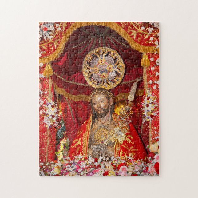 "Senhor Santo Cristo dos Milagres" Jigsaw Puzzle (Vertical)