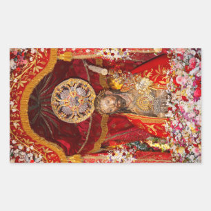 "Senhor Santo Cristo dos Milagres" Rectangular Sticker