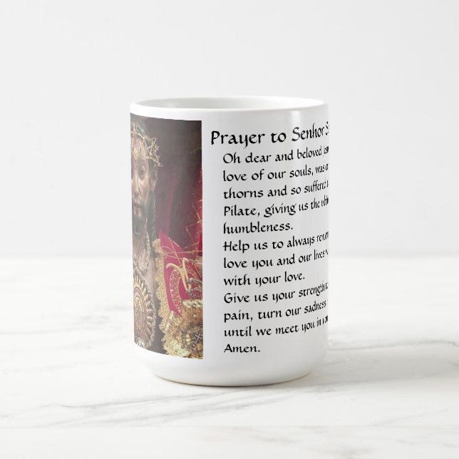 Senhor Santo Cristo Prayer Mug (Center)