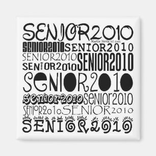 Senior 2010 - Square Magnet