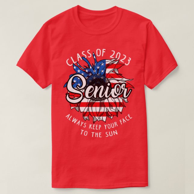 Senior 2023 Class of 2023 Graduate 41 T-Shirt (Design Front)