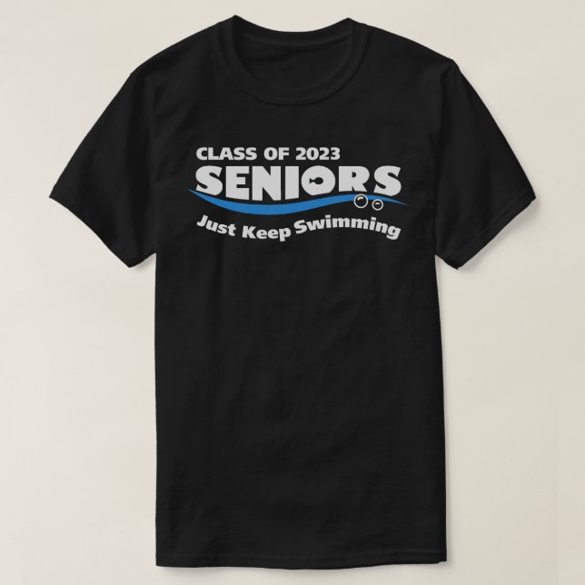 Senior 2023 Class of 2023 Graduate 45 T-Shirt (Design Front)