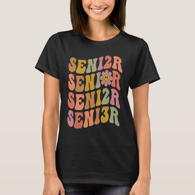 Senior 2023 Class Of 2023 Seniors Graduation 23 Ap T-Shirt (Front)