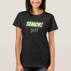 Senior 2023 Retro Class of 2023 Seniors Graduation T-Shirt