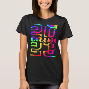 SENIOR 2023 TIE DYE 1st Day of Last Year Back Year T-Shirt