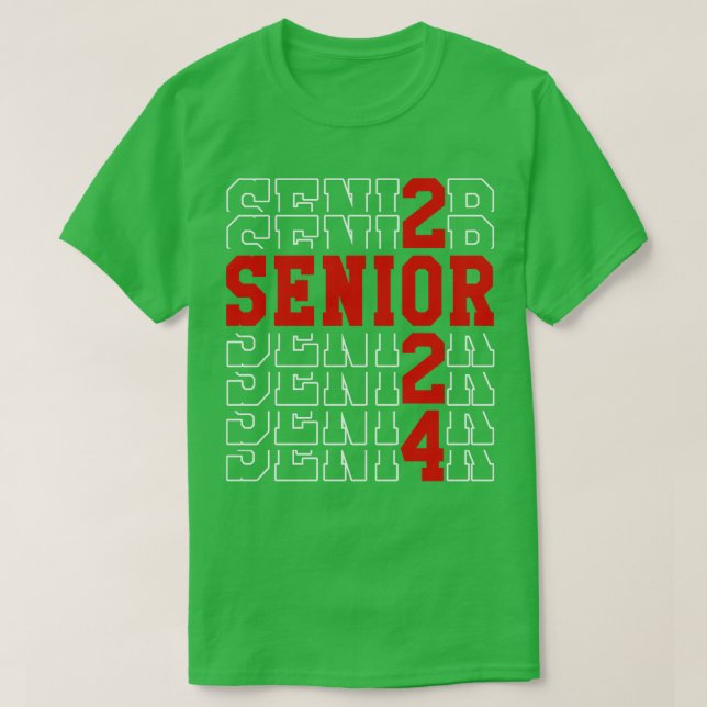 Senior 2024 1 T-Shirt (Design Front)