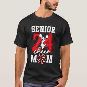 Senior 2024 Cheer Mom Proud Mom Of Class Of 2024 G T-Shirt