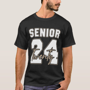 Senior 2024 Class Of 2024 Back To School Graduatio T-Shirt