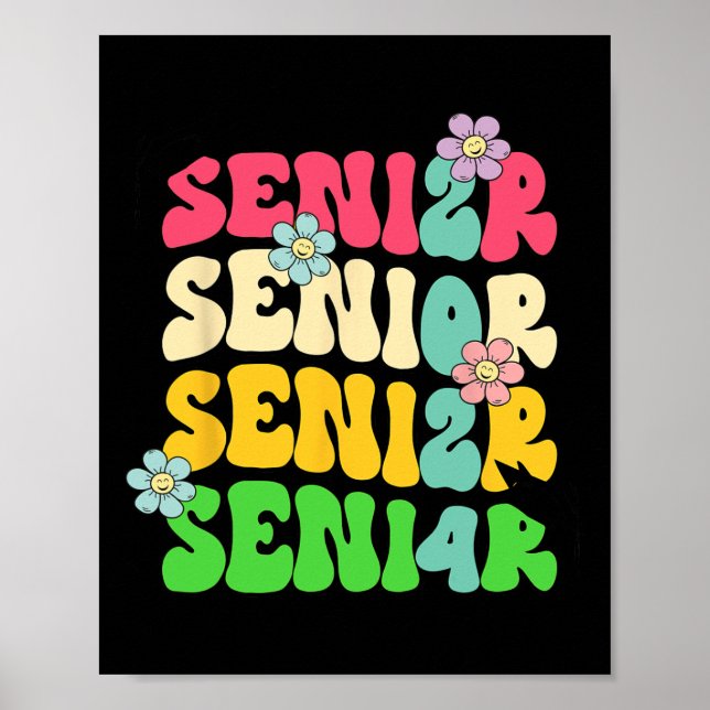 Senior 2024 Class Of 2024 Seniors Graduation 2024  Poster (Front)