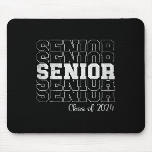 Senior 2024 Class Of 2024 Seniors Graduation 24 Mouse Mat