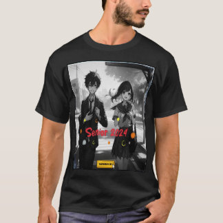 Senior 2024 Counterfeit Anime Aesthetic T-Shirt