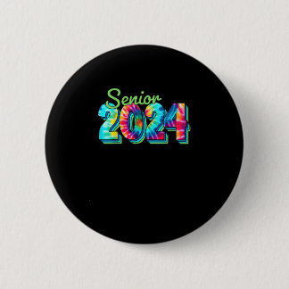 Senior 2024 Graduation Class of 2024 Graduation 6 Cm Round Badge