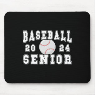 Senior 2024 Graduation Party Idea Baseball Senior  Mouse Mat