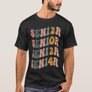 Senior 2024 Retro Class of 2024 Seniors Graduation T-Shirt