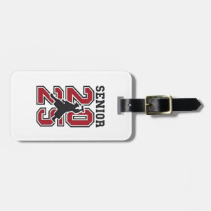 Senior 2025 Basketball Graduate Sport Luggage Tag