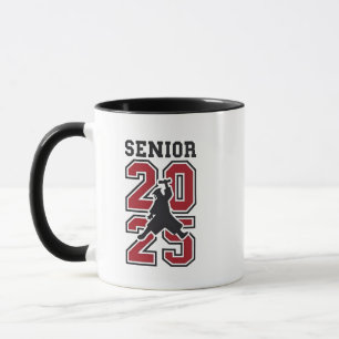 Senior 2025 Basketball Graduate Sport Mug
