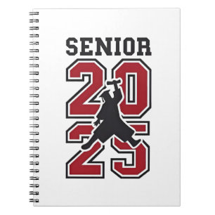 Senior 2025 Basketball Graduate Sport Notebook