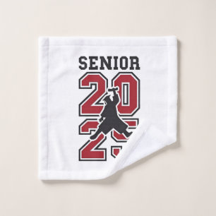 Senior 2025 Basketball Graduate Sport Wash Cloth