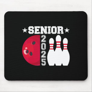 Senior 2025 Bowling Player Cl Of 2025 Graduation S Mouse Mat