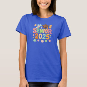 Senior 2025 Candy Shirt – Cute Sweet Graduation Te