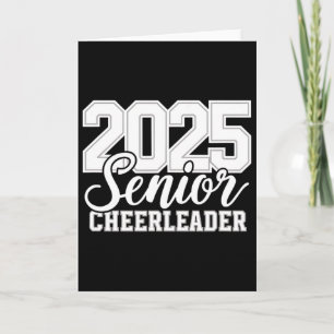Senior 2025 Cheer Team Mum High School Graduation  Card