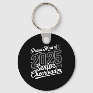 Senior 2025 Cheer Team Mum High School Graduation Key Ring