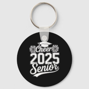 Senior 2025 Cheer Team Mum High School Graduation Key Ring