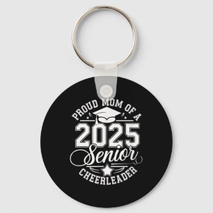 Senior 2025 Cheer Team Mum High School Graduation Key Ring