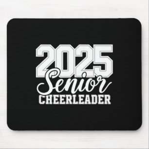 Senior 2025 Cheer Team Mum High School Graduation Mouse Mat