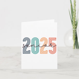 Senior 2025 Cl Of 2025 Ck To School Retro Graduati Card