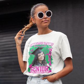 Senior 2025 Custom Graduation Family Matching  T-Shirt