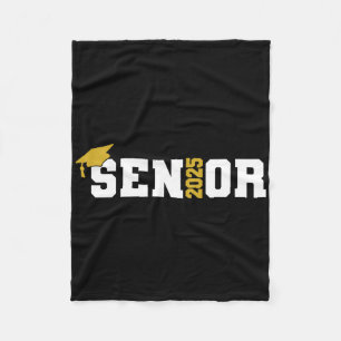 Senior 2025 Graduation 2025 Cl Senior 2025 Grad 2 Fleece Blanket