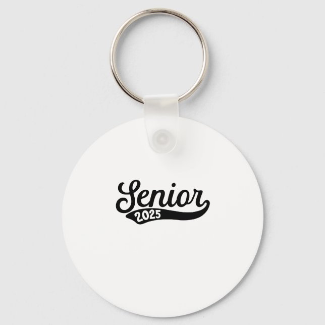 Senior 2025 Graduation Last Day of School  Key Ring (Front)