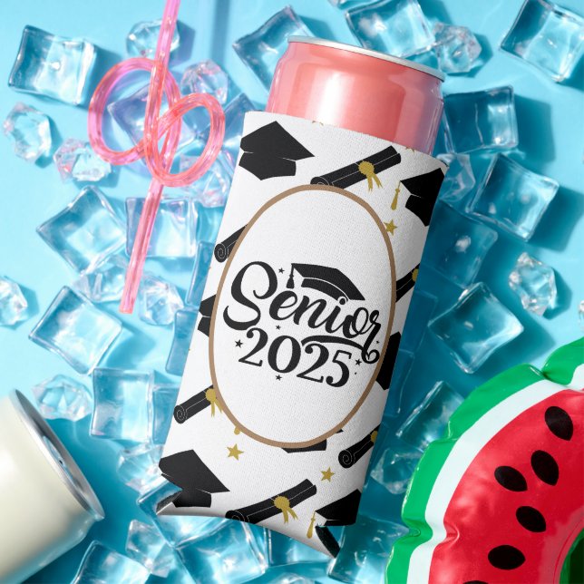 Senior 2025 Graduation  Seltzer Can Cooler (In Situ Summer)