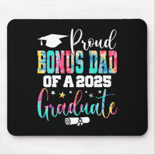 Senior 2025 Proud Bonus-dad Of A Cl Of 2025 Gradua Mouse Mat