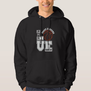 Senior 2025 Proud Grandma Class Of 2025 Basketball Hoodie