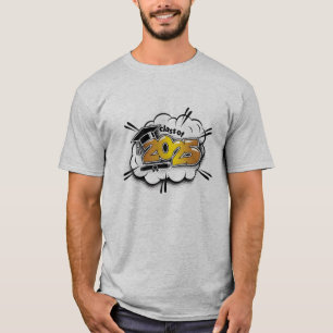 Senior 2025 School Graduation Blackout T-Shirt