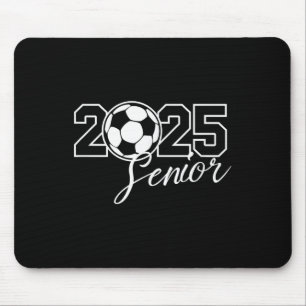 Senior 2025 Soccer Mum High School Graduation Outf Mouse Mat