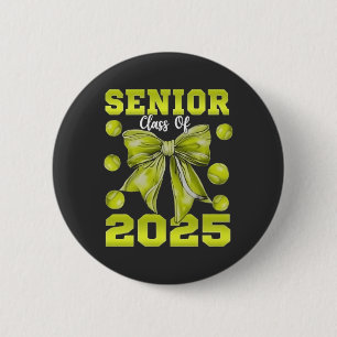 Senior 2025 Softball Graduate Graduate Sport 6 Cm Round Badge