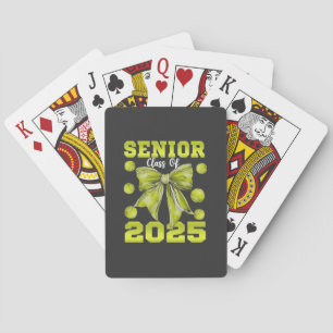Senior 2025 Softball Graduate Graduate Sport  Playing Cards