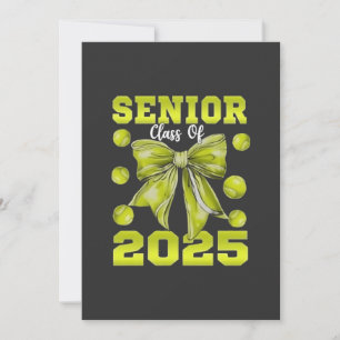 Senior 2025 Softball Graduate Graduate Sport  Thank You Card