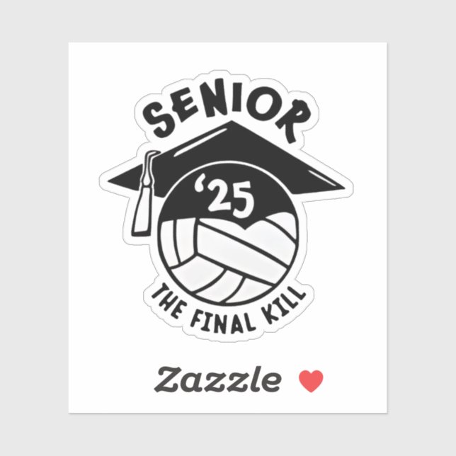 Senior 2025 Volleyball Graduation  (Sheet)