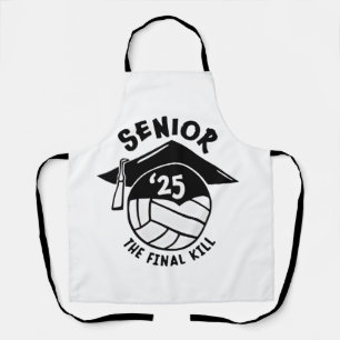 Senior 2025 Volleyball Graduation Apron